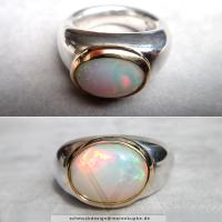 Edelopal Äthiopien, Silber, Gold