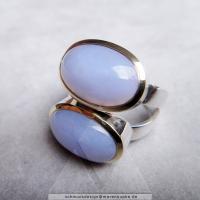 Chalcedon, Silber, Gold